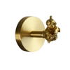 Gold Wall-Mounted Steel Hooks Bathroom Bedroom Door Towel Coat Hanger