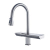 Digital Display Kitchen Faucet Pull-out Single Handle 2 Control Tap