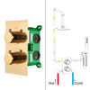 2-3 ways Mixer Valve Thermostat Control Valve Concealed Shower Valve