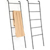 2-Piece Blanket Ladders Set Multi-Function Towel Rack and Storage