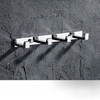 Luxury Chrome Solid Brass Hook Wall-Mounted Coat Towel Robe Hook