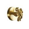 Gold Wall-Mounted Steel Hooks Bathroom Bedroom Door Towel Coat Hanger