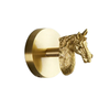 Gold Wall-Mounted Steel Hooks Bathroom Bedroom Door Towel Coat Hanger