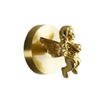Gold Wall-Mounted Steel Hooks Bathroom Bedroom Door Towel Coat Hanger