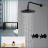 Brass Rainfall Bathroom Shower Faucet Shower Head Shower Mixer Tap