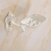 Carved Aluminum Bathroom Accessories Shower Shelf Accessories