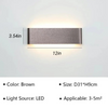 Aluminum Sconce LED Wall Lamp, Bathroom Living Room Wall Mounted Light