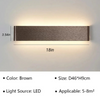 Aluminum Sconce LED Wall Lamp Bathroom Living Room Wall Mounted Light