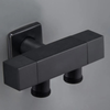 G1/2 Brass Angle Valve Dual Outlet Washing Machine Faucet Water Stop