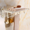 Carved Aluminum Bathroom Accessories Shower Shelf Accessories