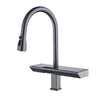 Digital Display Kitchen Faucet Pull-out Single Handle 2 Control Tap