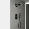 Shower Set With Led Digital Display Design Wall Mounted Bathroom Faucet
