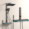Digital Bathroom Shower System Rainfall Shower Set with Water Mixer