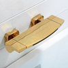 Dual Handle Brass Waterfall Bathtub Shower Bathroom Faucet