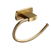 Brass Shower Accessorries Brushed Gold Bathroom Shower Towel Rack