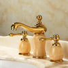 3 Hole Widespread Basin Mixer Double Handle Water Tap Basin Faucet