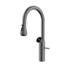 3 Modes Kitchen Faucet Brass LED Temperature Display Water Mixer Tap
