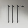 3 Rod Smart Electric Towel Warmer Stainless Steel Heated Towel Rack