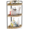 3-Tier Corner Bathroom Counter Organizer Multi-Purpose Storage Shelf