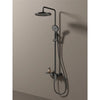 3-Way Brass Rainfall Shower System Bathroom Faucet with Hand Shower