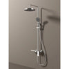 3-Way Brass Rainfall Shower System Bathroom Faucet with Hand Shower