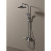 3-Way Brass Rainfall Shower System Bathroom Faucet with Hand Shower