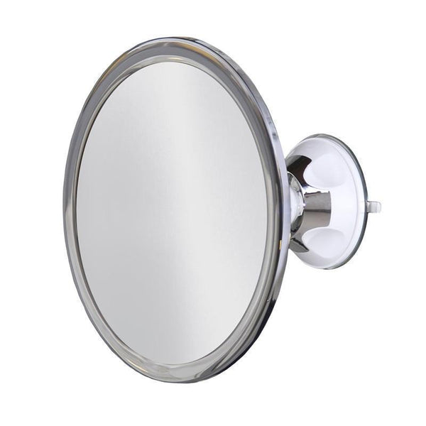 Fogless Swivel Shower Mirror with Magnification & Suction Cup