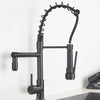 360 Degree Rotation Kitchen Faucet Dual Sprayer Swivel Spout Kitchen Faucet