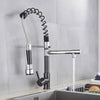 360 Degree Rotation Kitchen Faucet Dual Sprayer Swivel Spout Kitchen Faucet