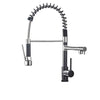 360 Degree Rotation Kitchen Faucet Dual Sprayer Swivel Spout Kitchen Faucet