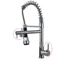 360 Degree Rotation Kitchen Faucet Dual Sprayer Swivel Spout Kitchen Faucet