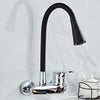 360 Degree Single Handle Kitchen Mixers Dual Holes Hot And Cold Water