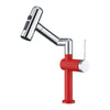 360° Rotatable Mechanical Swing Arm Faucet Bath Vessel Sink Mixer Tap