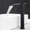 360° Rotating Waterfall Bathroom Faucet Brass Hot Cold Basin Mixer Tap