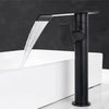 360° Rotating Waterfall Bathroom Faucet Brass Hot Cold Basin Mixer Tap