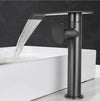 360° Rotating Waterfall Bathroom Faucet Brass Hot Cold Basin Mixer Tap