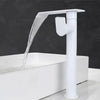 360° Rotating Waterfall Bathroom Faucet Brass Hot Cold Basin Mixer Tap