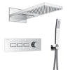 Wall Mounted Design 3-function Bathroom Faucet Shower System
