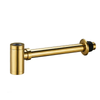 Brass Bottle Trap Drain Kit with Pop-Up Drain Bathroom Basin Waste Pipe