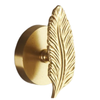Gold Wall-Mounted Steel Hooks Bathroom Bedroom Door Towel Coat Hanger