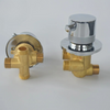 Diverter Thermostatic Shower Faucet Brass Mixing Control Valve