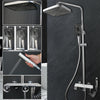 4 Function Stainless Steel Digital Shower System Shower Faucet Set
