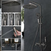 4 Function Stainless Steel Digital Shower System Shower Faucet Set