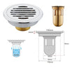 4 inch Round Deodorant Floor Drain Bathroom Dual-use Floor Drain