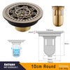 4 inch Round Deodorant Floor Drain Bathroom Dual-use Floor Drain