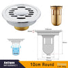 4 inch Round Deodorant Floor Drain Bathroom Dual-use Floor Drain