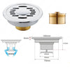 4 inch Round Deodorant Floor Drain Bathroom Dual-use Floor Drain