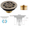 4 inch Round Deodorant Floor Drain Bathroom Dual-use Floor Drain