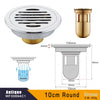 4 inch Round Deodorant Floor Drain Bathroom Dual-use Floor Drain