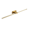 Brass Shower Accessorries Brushed Gold Bathroom Shower Towel Rack